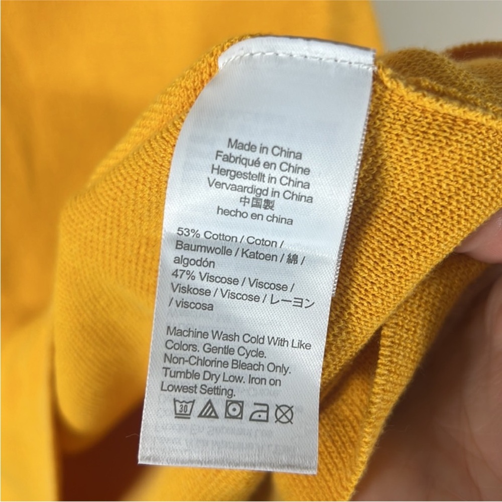 J.Crew Knit Tank Dress Yellow Size Small - Picture 5 of 5
